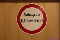 Absturzgefahr