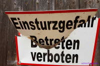 Einsturzgefahr