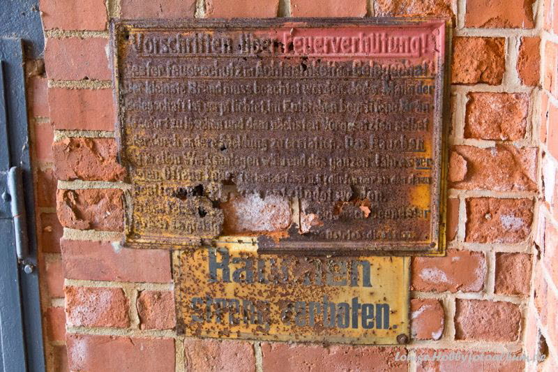 Rauchen streng verboten